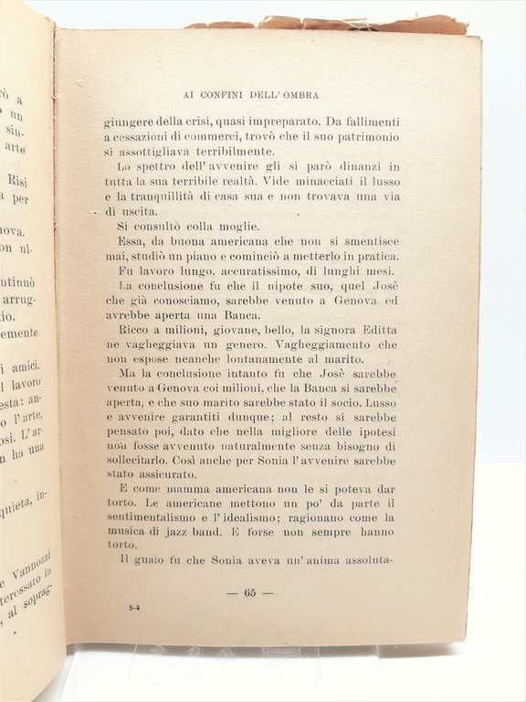 Mario de Vecchi Ai confini dell'ombra De Carlo 1943