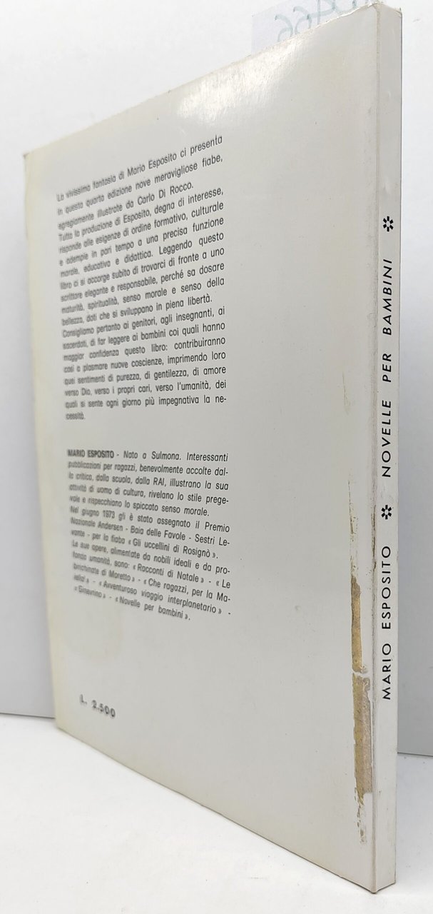 Mario Esposito Novelle per bambini Edizioni Santa casa di Loreto …