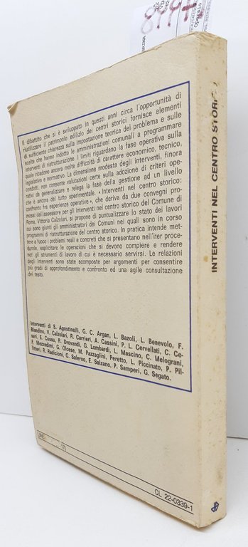 Mario Panizza Interventi nel centro storico Dedalo 1978 | Immagine Gallery 2