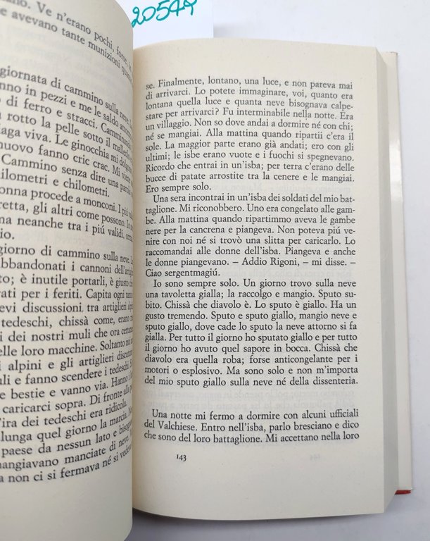 Mario Rigoni Stern Il sergente nella neve Ritorno sul Don …