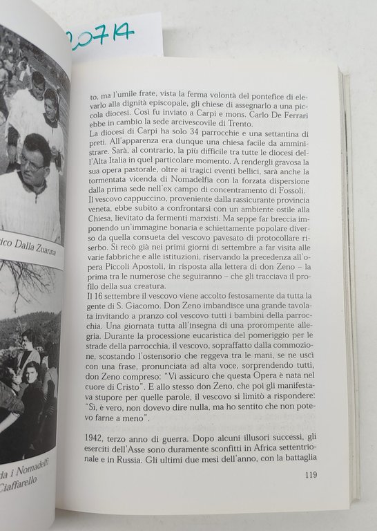 Mario Sgarbossa Don Zeno e poi vinse il sogno Città …