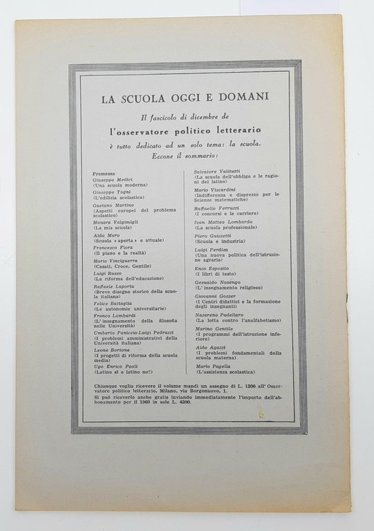 Mario Vinciguerra Casati Croce Gentili Centro Editoriale Dell'osservatore Roma 1959 …