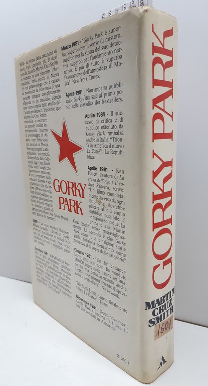 Martin Cruz Smith Gorky Park Mondadori 2° edizione 1982