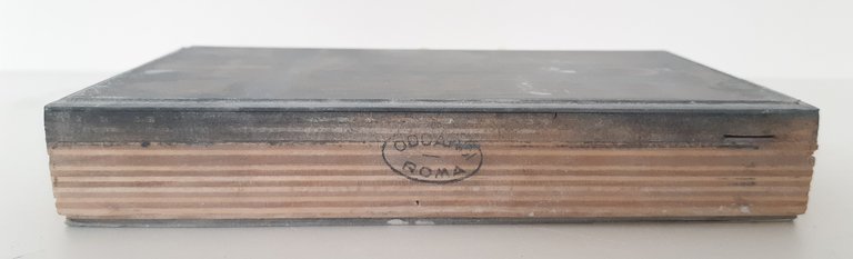 Matrice per stampa Miniatura Beata Vergine con fratelli oranti su …