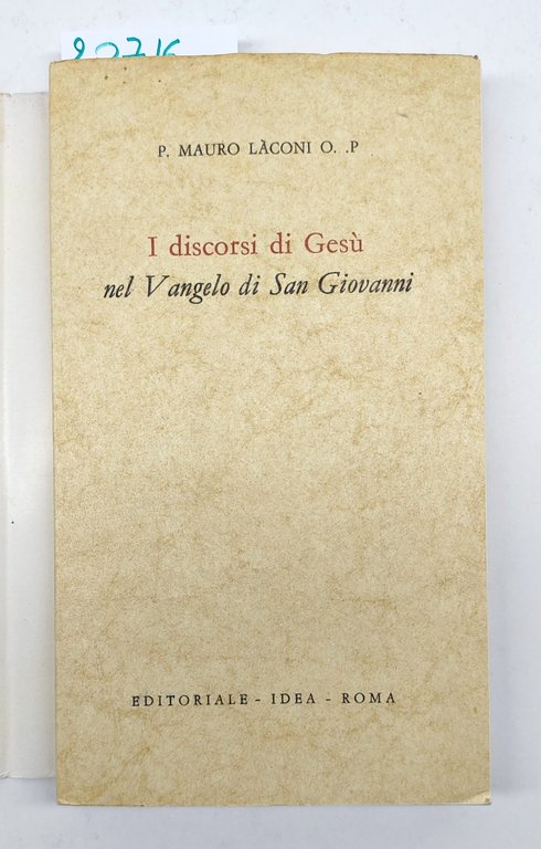 Mauro Laconi I discorsi di Gesù nel vangelo di San …