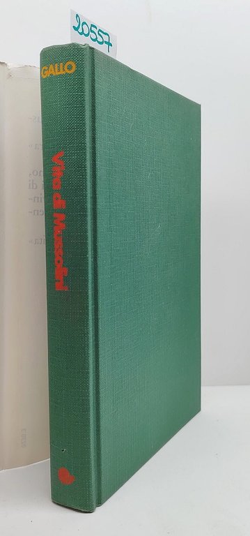 Max Gallo Vita di Mussolini Euroclub 1983