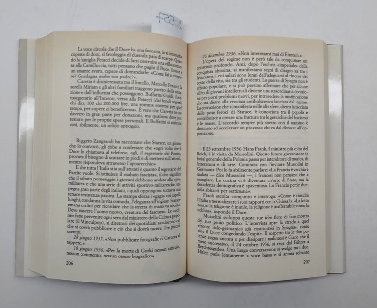 Max Gallo Vita di Mussolini Euroclub 1983