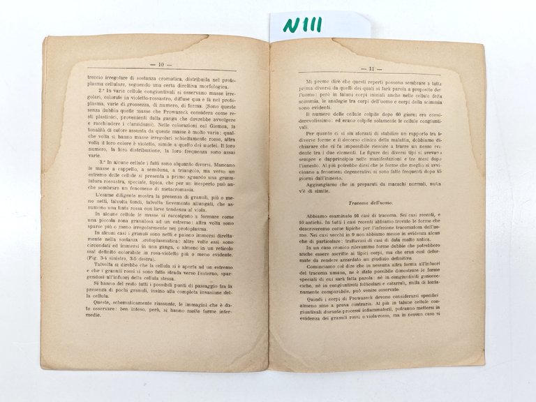 Bertarelli Contributo all’eziologia del tracoma estratto dalla rivista igiene e …