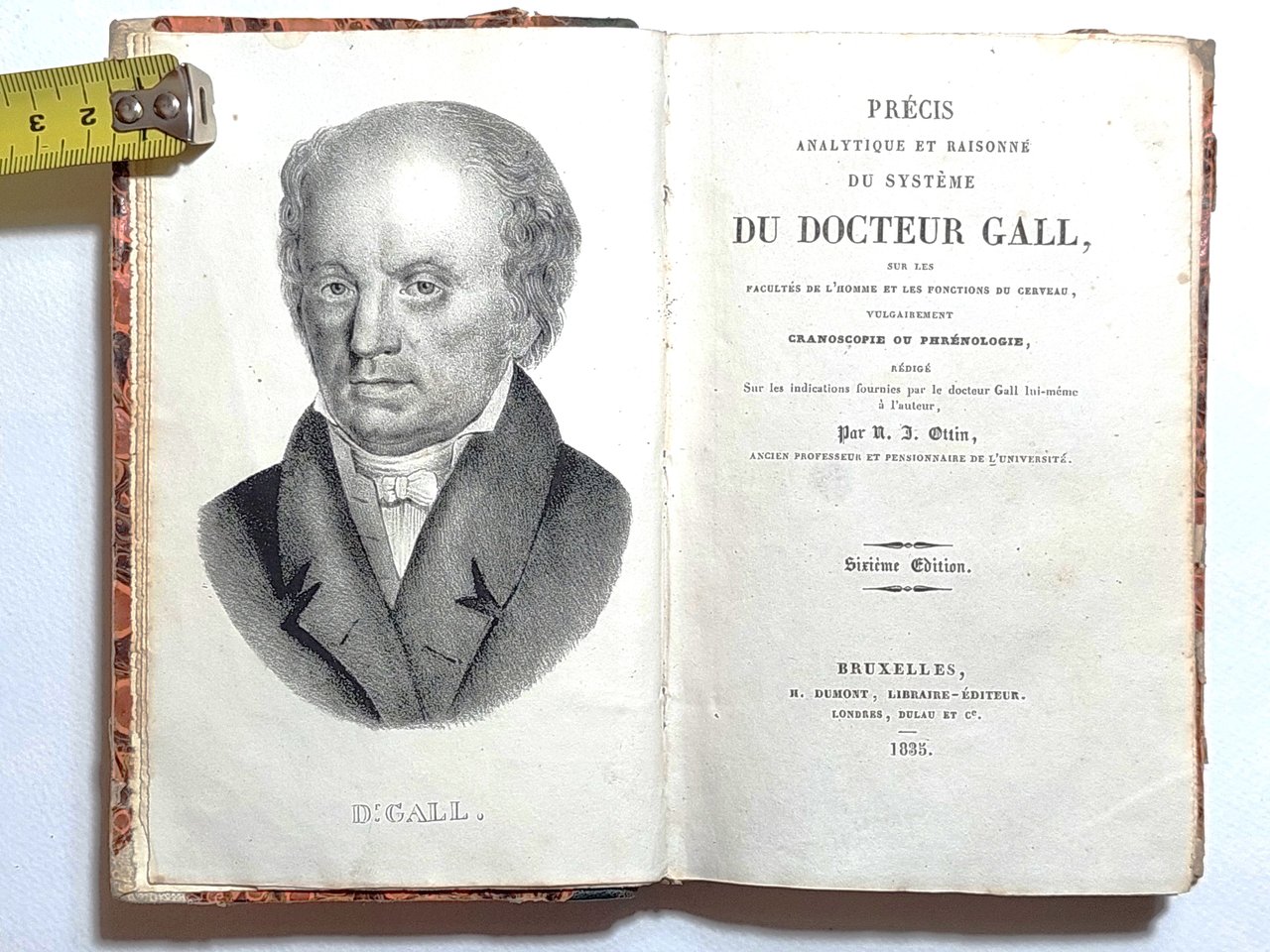 Medicina Cranioscopia Précis analytique raisonne du systeme du Docteur Gall …