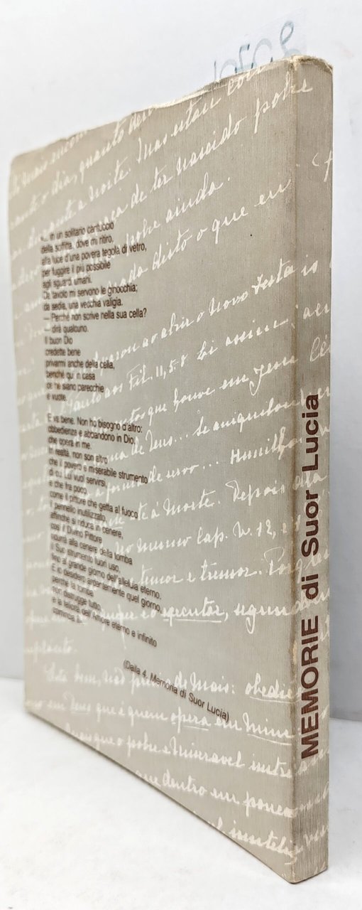 Memorie di suor Lucia Vice-Postulazione Della Beatificazione Dei Veggenti 1° …