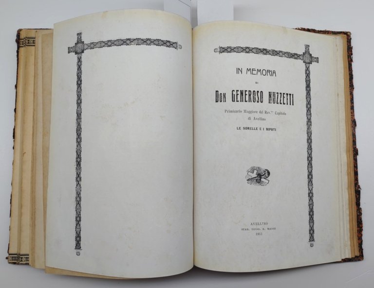 Memorie funebri '900 Rara raccolta storica Ephemera Lutto