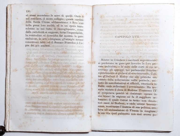 Memorie politiche sui Conclavi da Pio VII a Pio IX …