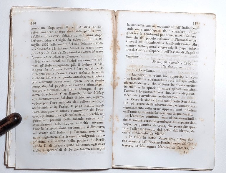 Memorie politiche sui Conclavi da Pio VII a Pio IX …