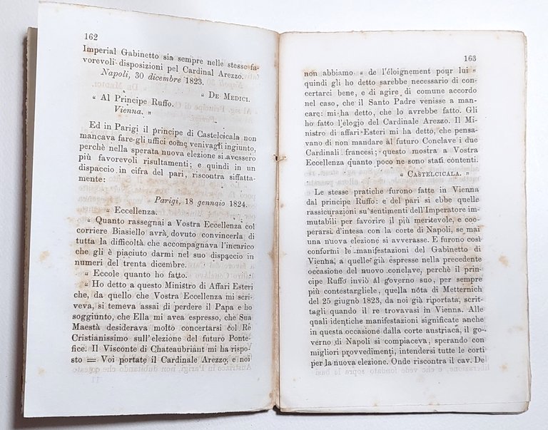 Memorie politiche sui Conclavi da Pio VII a Pio IX …