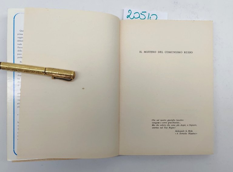 Merejkovskij Il mistero del comunismo russo 1963