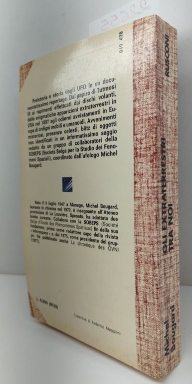 Michel Bougard Gli extraterrestri tra noi Rusconi 1° ed. 1979