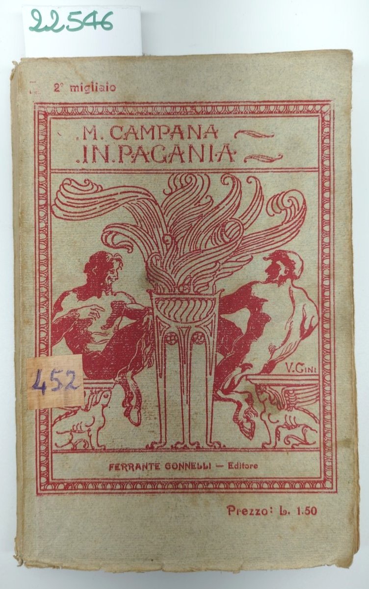 Michele Campana In Pagania Gonnelli 1911 autografato