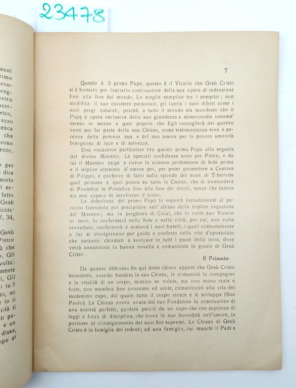 Michele Raffaele Camerlengo Vescovo di Nola lettera pastorale per la … | Immagine Gallery 4