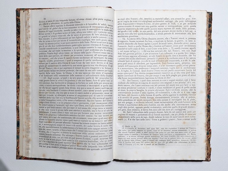 Miscellanea di due volumi Delle Cinque Piaghe della Santa chiesa …