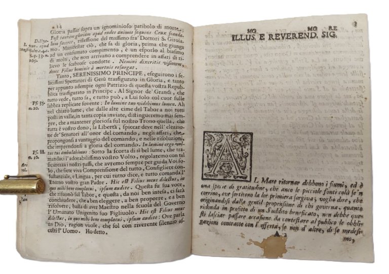 Miscellania discorso politico morale Senato della Repubblica di Lucca ANNO …