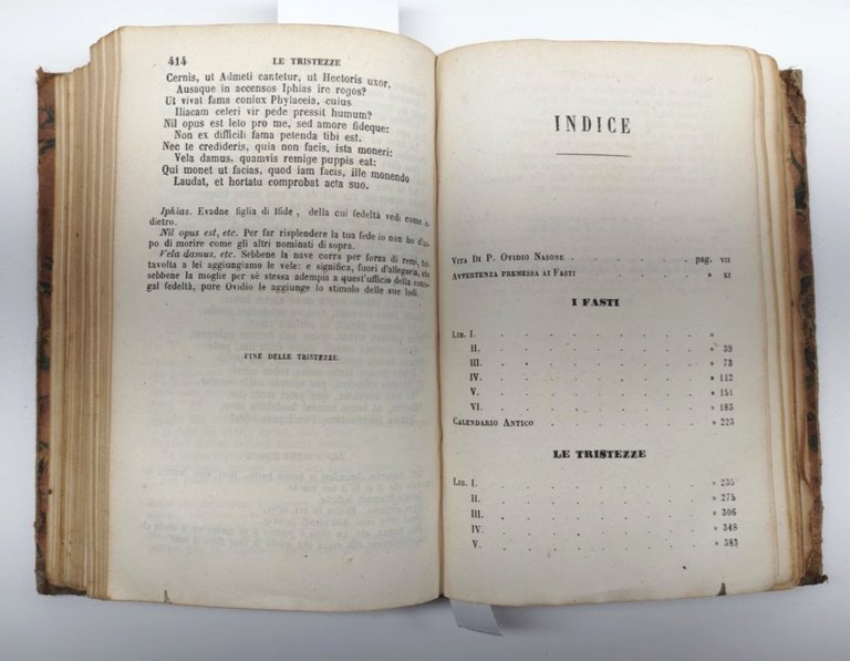 Miscellania Ovidio Fasti Tristezze e Cesare Guerra Gallica Civili Napoli …