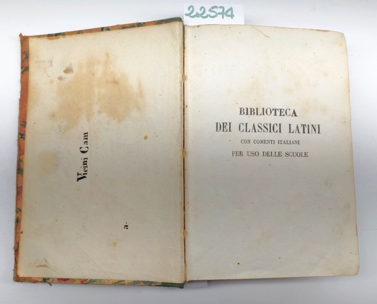 Miscellania Ovidio Fasti Tristezze e Cesare Guerra Gallica Civili Napoli …