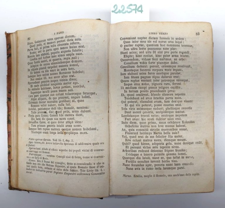 Miscellania Ovidio Fasti Tristezze e Cesare Guerra Gallica Civili Napoli …