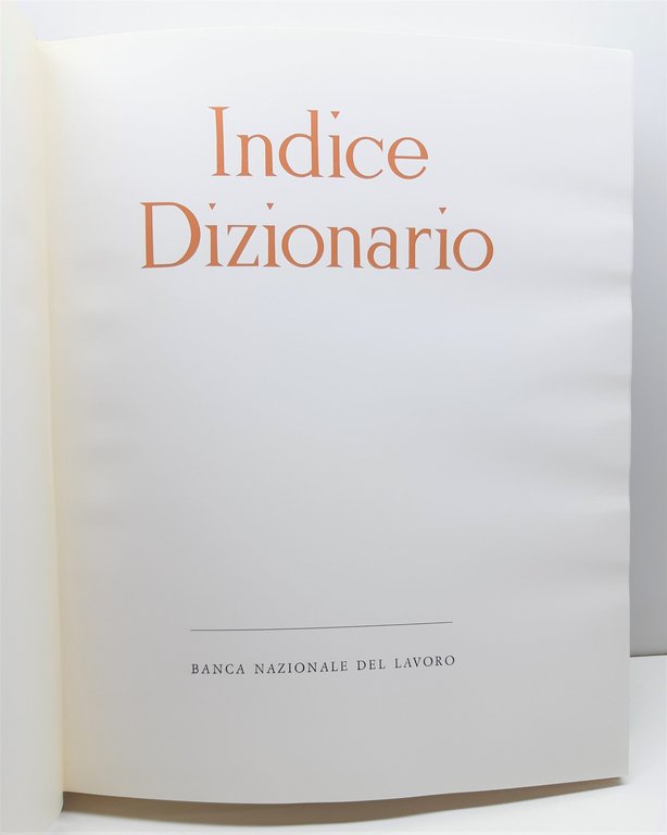 Molise + indice dizionario Banca Nazionale del Lavoro 1980 | Immagine Gallery 5