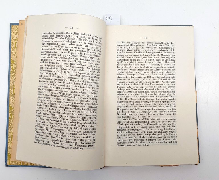 Monographien Moderner Musiker Kleine Essays Leipzig 1906 Vol I