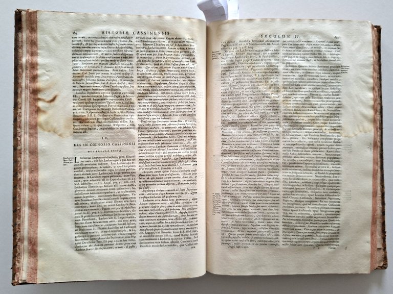 Montecassino. - Gattola (Gattula), E. Historia abbatiae Cassinensis per saeculorum …