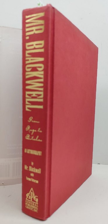 Mr. Blackwell An autobiography GPG 1995 autografato