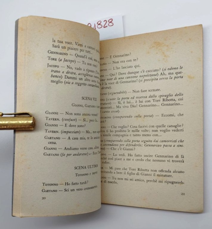 Nestore Ricci Catena maledetta dramma in quattro atti G Daverio …