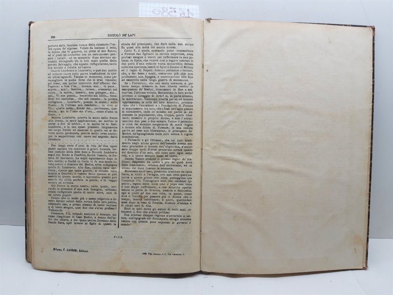 NiccolÚ De' Lapi ovvero i Palleschi e i Piagnoni di …