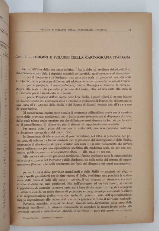 Nicola Santi Elementi di cartografia Istituto Geografico Militare 1950 | Immagine Gallery 4