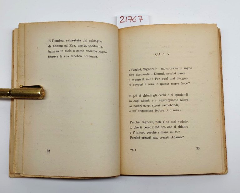 Nicola Vernieri La favola dell'uomo Carabba 1948