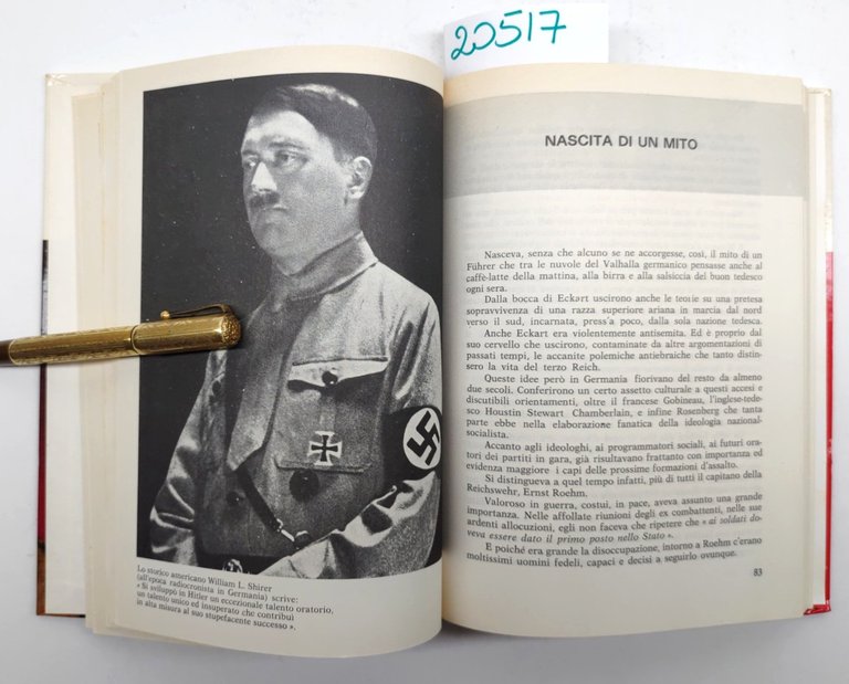 Nino D'Aroma Hitler rapporto a Mussolini C.E.N. 1974