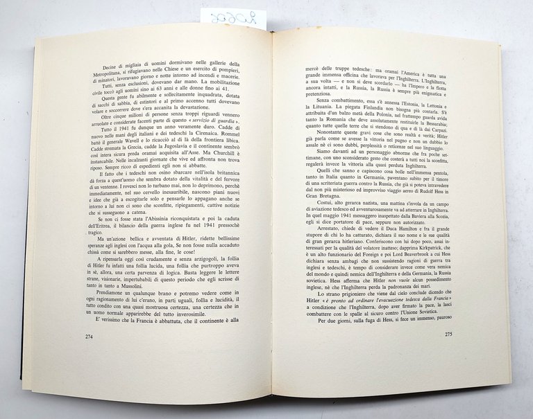 Nino D'Aroma Vite parallele Churchill Mussolini Cusimano 1967