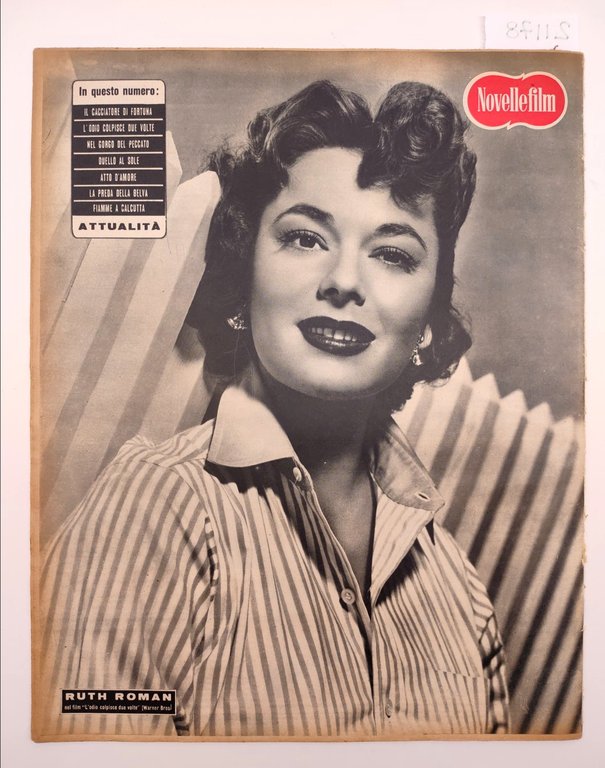 Novelle film il numero 348 21 agosto 1954 Fausto Tozzi …