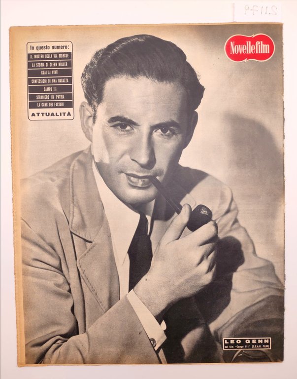 Novelle film il numero 349 28 agosto 1954 Anna Maria …