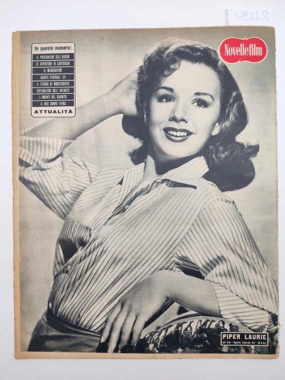 Novelle film numero 350 4 settembre 1954 Isa Barzizza e …