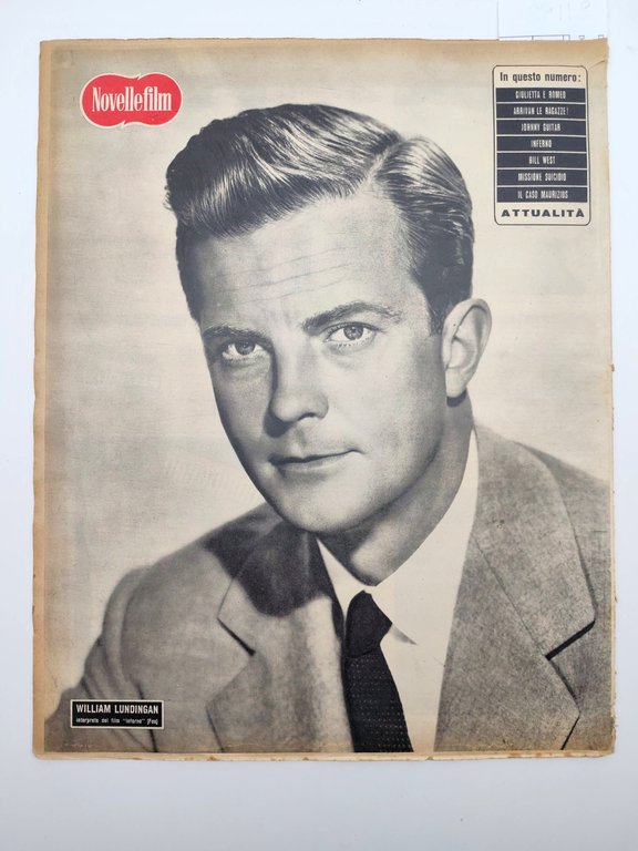 Novelle film numero 362 27 novembre 1954 Lawrence Harvey e …