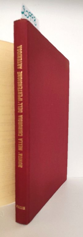 Novità nella chirurgia dell'ipertensione arteriosa estratto 1972 Piccinin editore