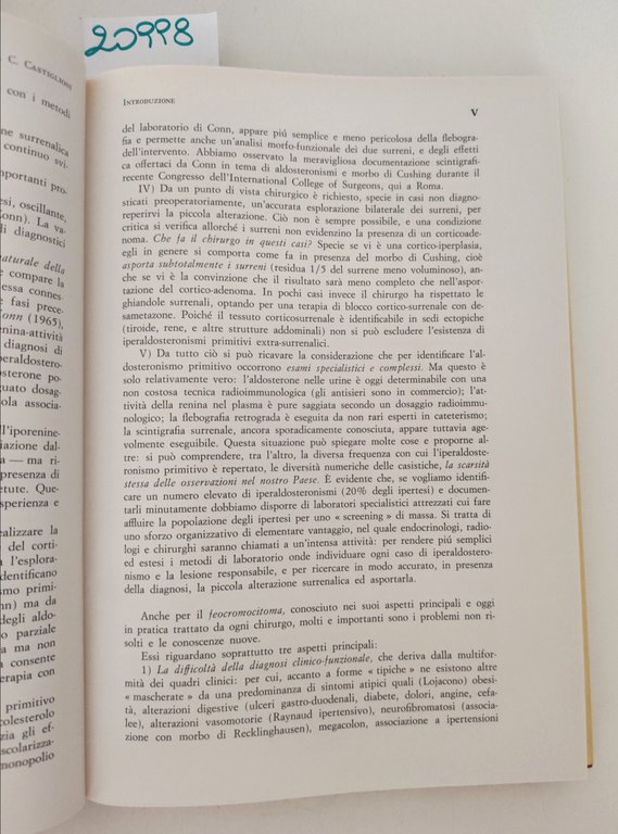 Novità nella chirurgia dell'ipertensione arteriosa estratto 1972 Piccinin editore