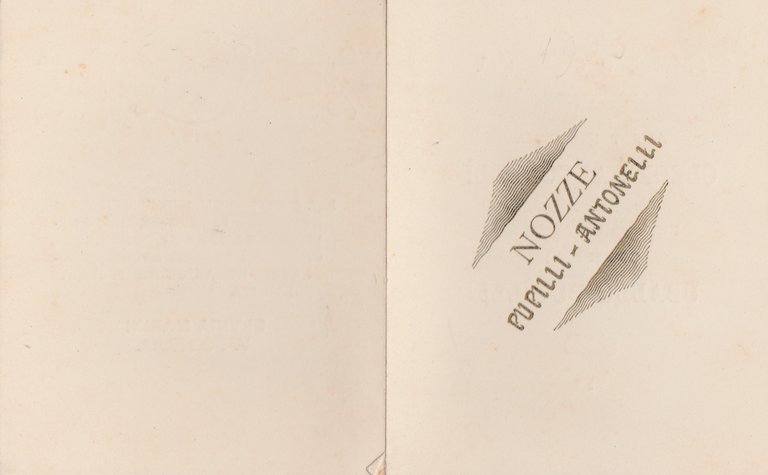 Nozze Cleofe Antonelli E Ubaldo Pupilli Recanati 11 Ottobre 1903
