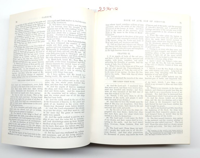 Oahspe a New bible in the world of Jehovih ristampa …