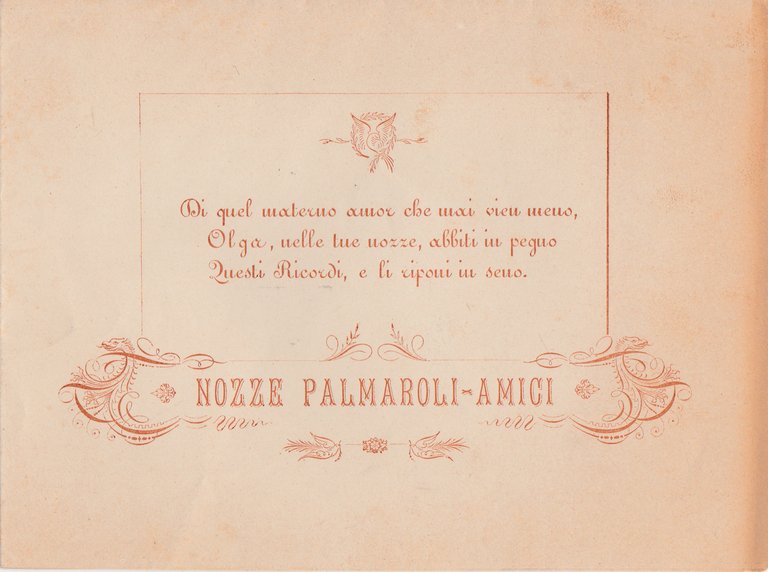 Ode Alle Nozze Palmaroli Amici Recanati Dalla Madre