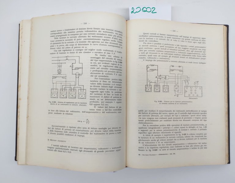 Olivieri e Ravelli Elettrotecnica vol. 3° Misure Elettriche ristampa della …