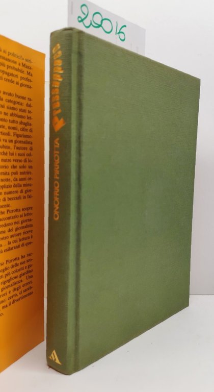 Onofrio Pierrotta Pressappoco Mondadori 1° edizione 1992