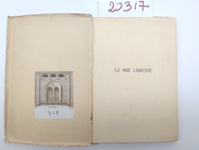 Opere di Ugo Valcarenghi Le mie liriche L'editrice italiana 1932
