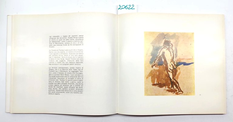Orfeo Tamburi Disegni La Nuova Foglio Editrice 1974